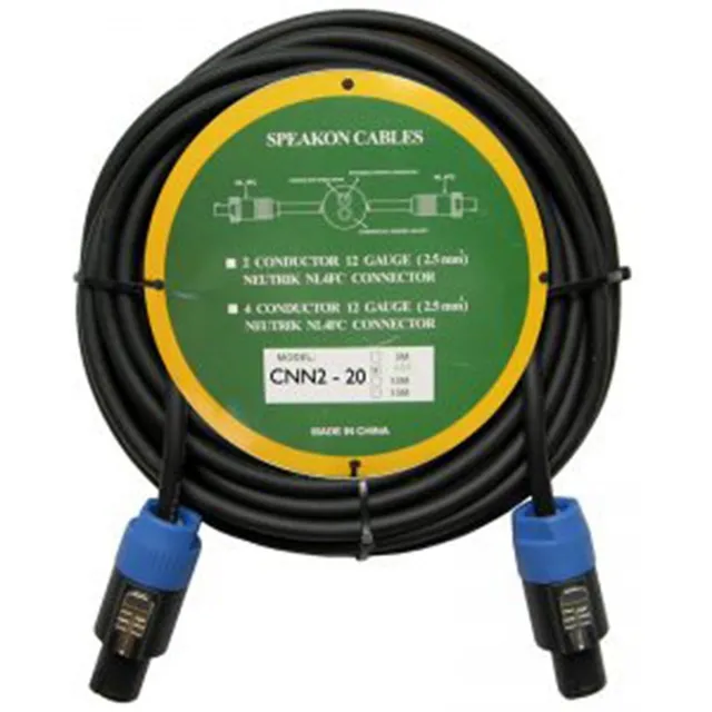 Leem Cable Speakon Ccn2-20 6mts