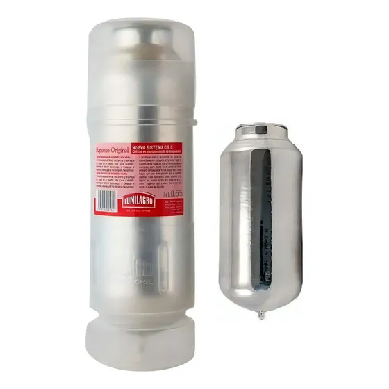 Repuesto Lumilagro Para Termos 650 Ml Termos Terra-creta Color Plateado