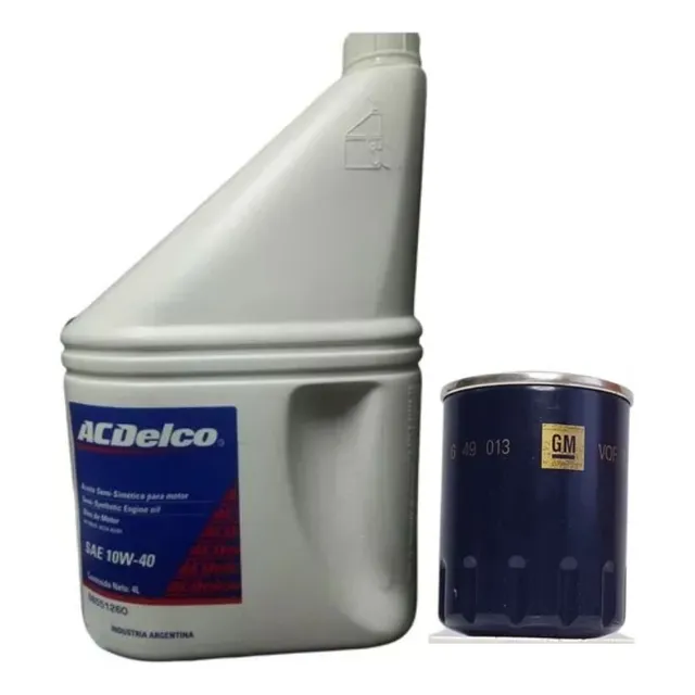 Kit Filtro + Aceite 10w40 Semi Sintetico Corsa Diesel 1.7