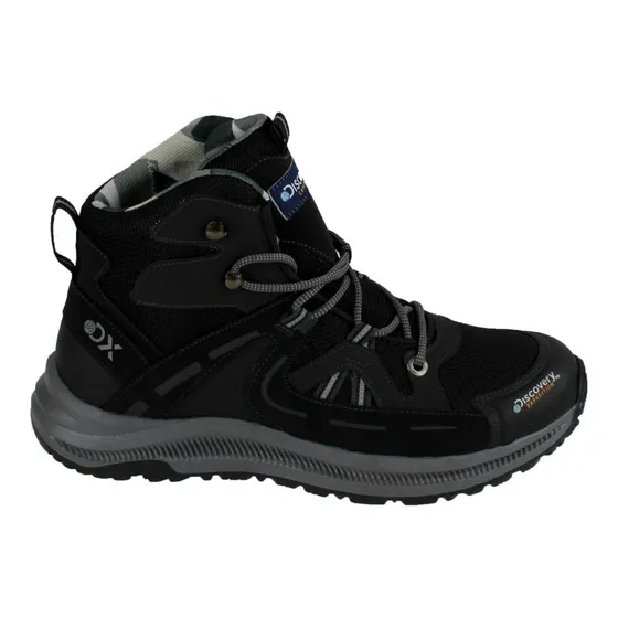 Botas Hombre Discovery 2444 Negro Outdoor Senderismo Casual
