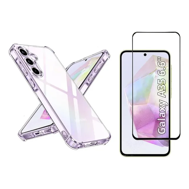 Capa Capinha Case + Película 3d Para Samsung Galaxy A35 6.6 