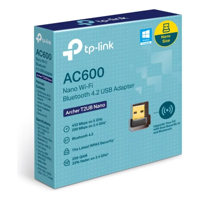 Antena Wifi Bluetooth Tp-link Ac600 T2ub Nano