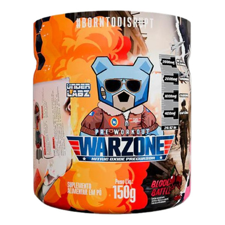 Warzone Pré-treino - 150g Blood Battle - Under Labz Warzone Pré-treino - 150g Blood Battle - Under Labz