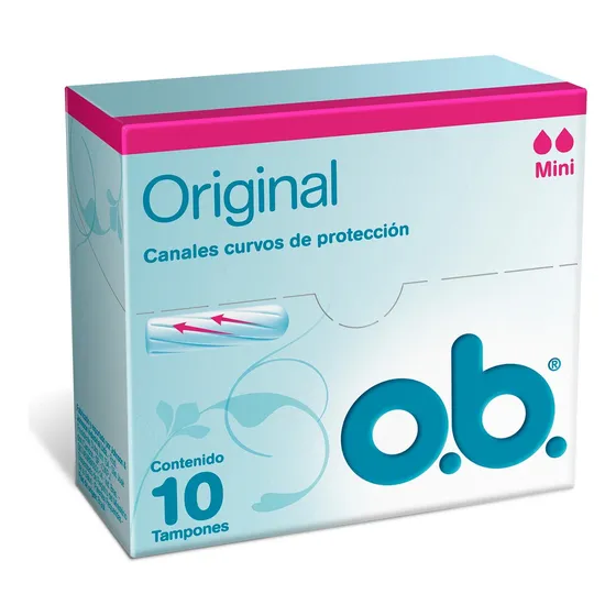 Tampón O.B. Originales mini 10 u