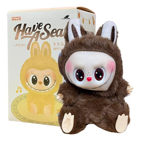 Muñeca Sorpresa Labubu Con Sonido Y Luz Have A Seat En Caja