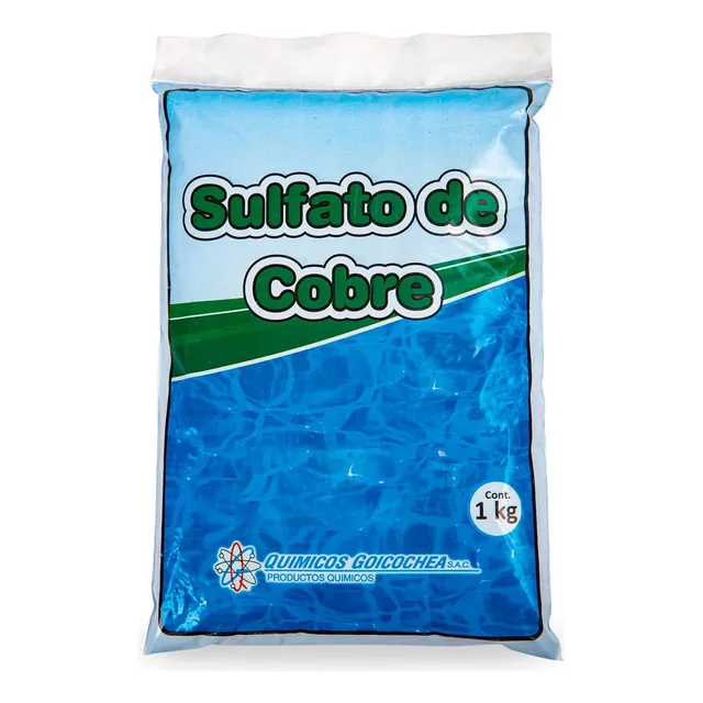 Sulfato De Cobre Pentahidratado  1 Kg