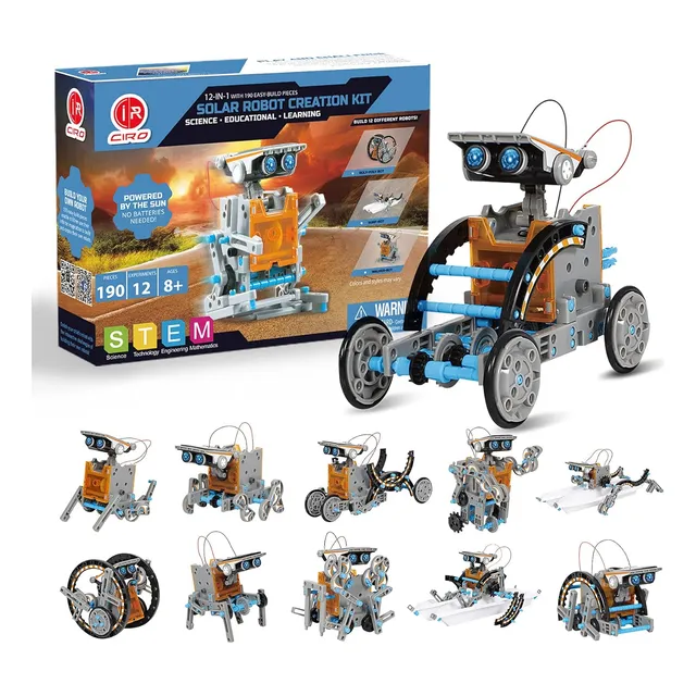 Kit De Robótica 12 En 1 Experimentos Stem Proyecto Escolar