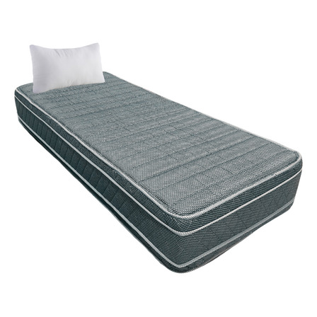 Colchón 1 Plaza Ayfa Dual Euro 100x190x30 110kg + Almohada Colchón 1 Plaza Ayfa Dual Euro 100x190x30 110kg + Almohada