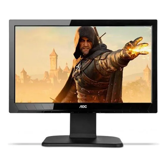Monitor Aoc 19.5  Led 5ms Hd Vga/dvi E2023pwd