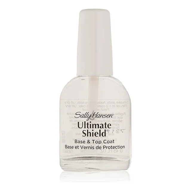 Sally Hansen Ultimate Shield Base & Top Coat, Irrompible. Color Transparente
