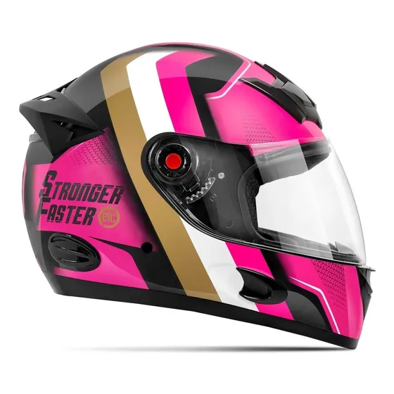 Capacete De Moto Fechado Etceter Stronger Faster