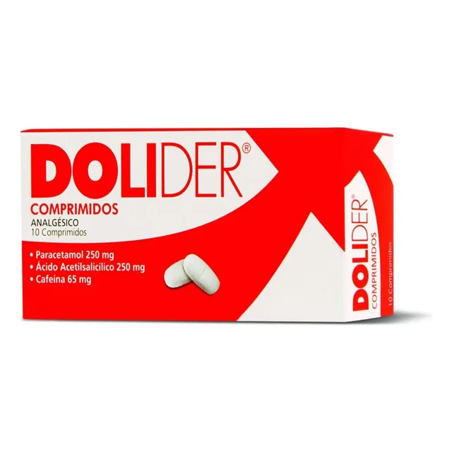 Dolider Comprimidos, 10 Comprimidos