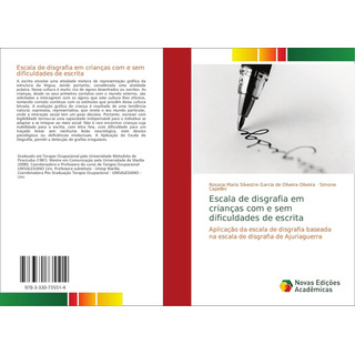 Libro: Escala De Disgrafia Em Crianças Com E Sem De Escrita: Libro: Escala De Disgrafia Em Crianças Com E Sem De Escrita: