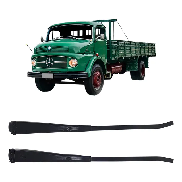 Braco Limpador Parabrisa Caminhão Mb 1111 1113 Fixa Parafuso