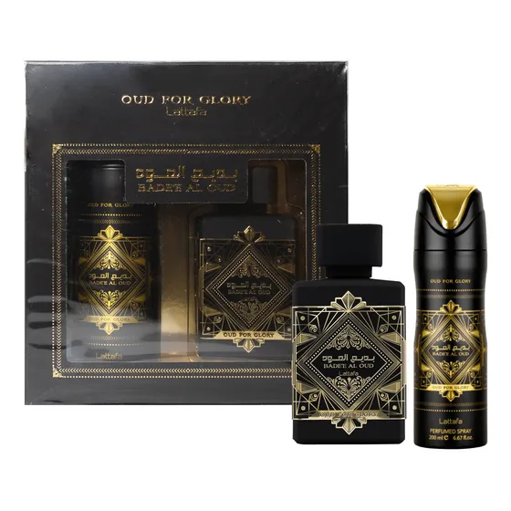 Set Lattafa Oud For Glory Edp 100ml 2pcs