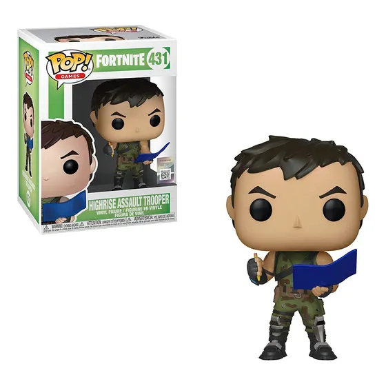 ¡Funko Pop! Juegos: Fortnite - Highrise Assault Trooper 431