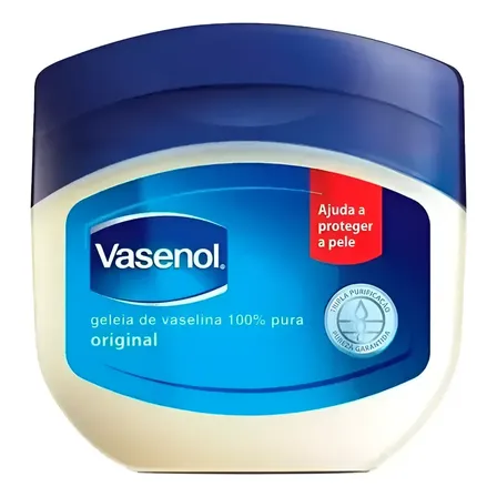 Geleia De Vaselina 100% Pura Original Vasenol Pote 100g Sem