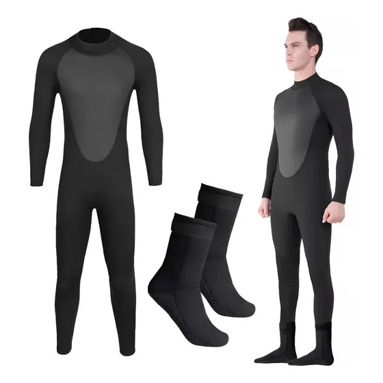 Traje De Neopreno De 1.5mm Con Wetsuit Calcetines De Buceo