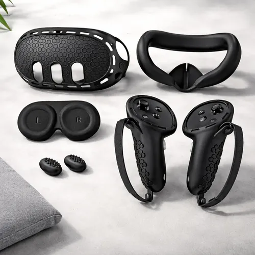  quest 3 セット Kit 7 em 1 Premium para Meta Quest 3S | Proteção Completa | BR