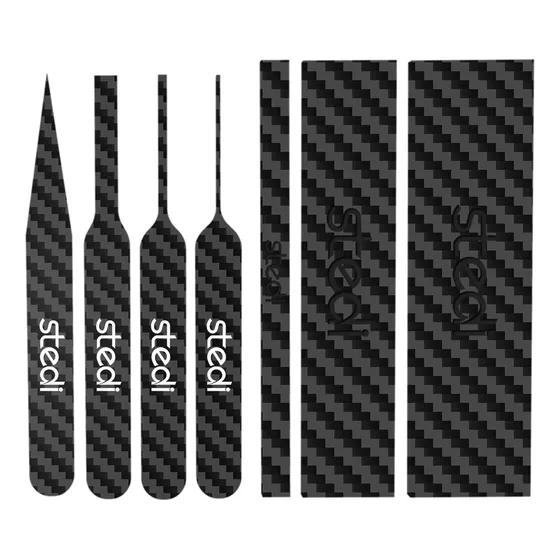 Stedi Barra Lija Fibra Carbono Herramienta Modelo Hobby 7 3