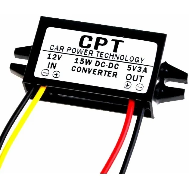 Convertidor De Voltaje 12vdc A 5vdc 3a 15w 4 Piezas.