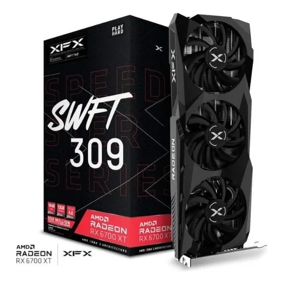 Xfx Amd Rx 6700 Xt 12gb Tarjeta De Video