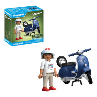 Playmobil 71622 Vespa 150 Sprint Velocede 1969 - Azul Playmobil 71622 Vespa 150 Sprint Velocede 1969 - Azul