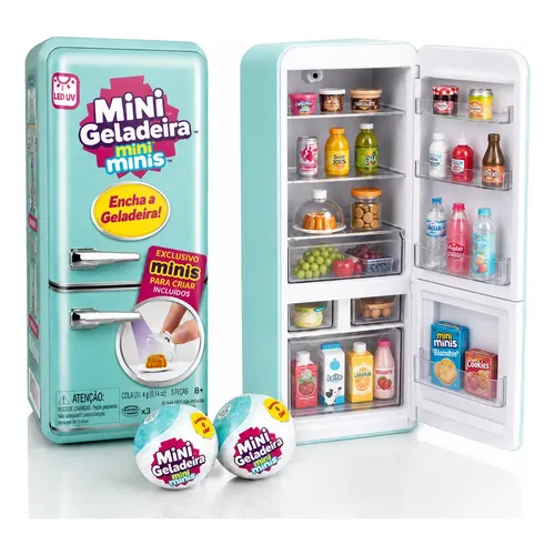 Mini Fridge Ukonic Minecraft Legends Creeper 12 Can 8l | MercadoLivre