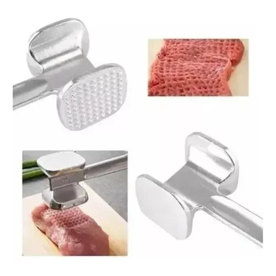 Martillo Ablandador De Carne Acero Inoxidable