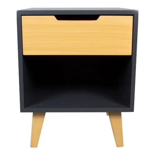 Buró Mesa Noche Recamara Moderna Minimalista Buro Vintage  