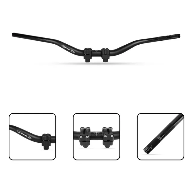 Guidão Oxxy Baixo Fat Bar 31mm Crf230 Crf 250f Com Adaptador