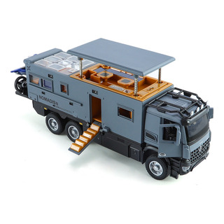 Modelo De Coche Rv De Aleación 124, Con Luz De Sonido, Con L Modelo De Coche Rv De Aleación 124, Con Luz De Sonido, Con L