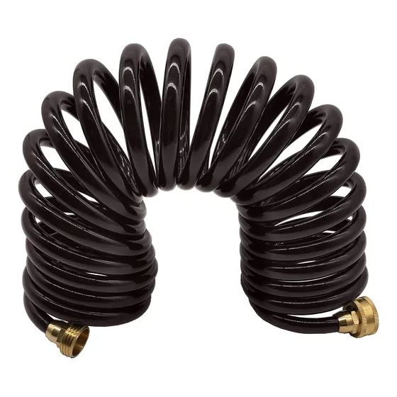 Manguera Retroceso Para Jardin Agua Rizada Eva Conector 25