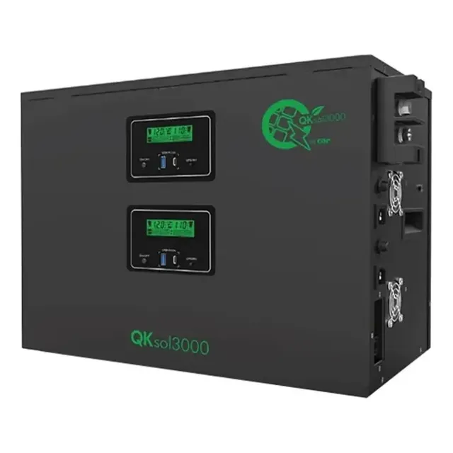 Inversor Cargador Solar Cdp Qksol-3000 3000va 2400w Bateria