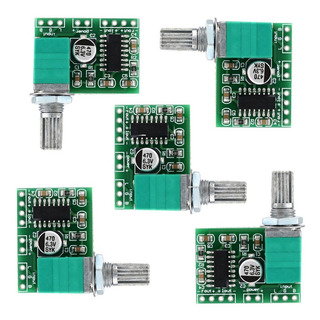5 Piezas Modulo Amplificador Pam8403 Control De Audio 2x3w 5 Piezas Modulo Amplificador Pam8403 Control De Audio 2x3w