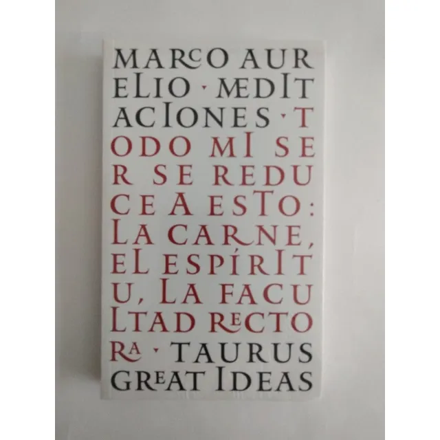 Meditaciones De Marco Aurelio ( Original ) 
