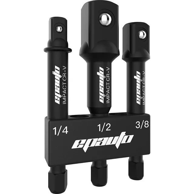 Juego Adaptadores Rache, Cr-v, 3 Piezas 1/4 - 3/8 - 1/2