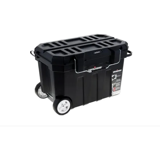 Carro Caja Herramientas Con Ruedas Ubermann - Milenio Negro