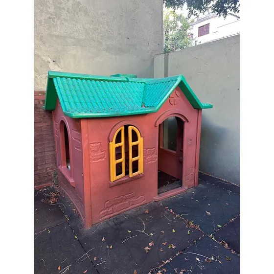 Casa Infantil Rotoys La Casita Del Bosque Color Marrón