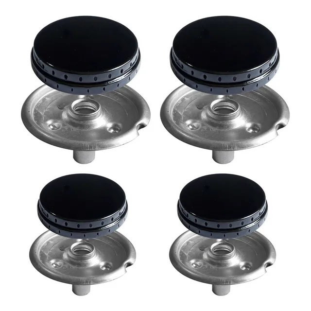 Kit Com 4 Bocas Para Fogão Esmaltec Agata Bali Caribe Veneza