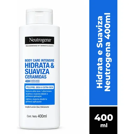 Hidratante Corporal Body Care Intensive Hidrata E Suaviza 400ml Neutrogena