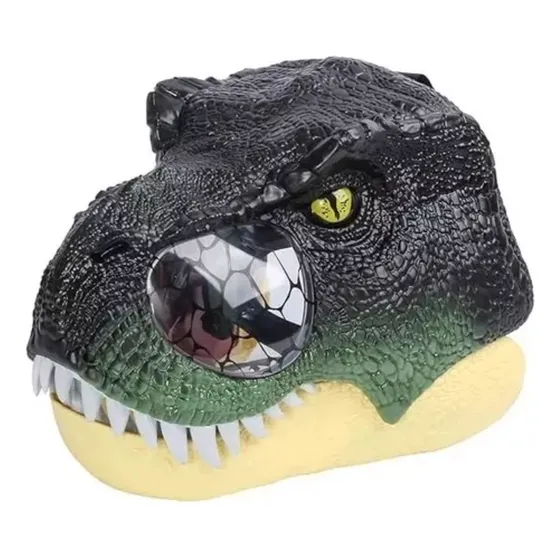 Mascara Cabeza De Dinosaurio Con Sonidos