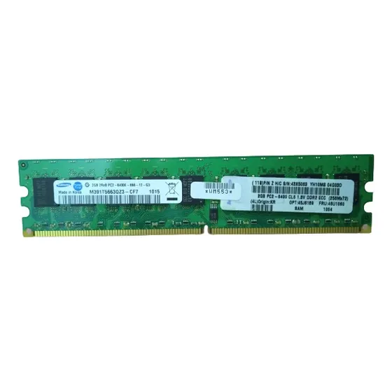 Dell Wm553 2gb 1x2gb Pc2-6400 2rx8 Ecc- Memoria Ram Servidor