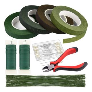 Kit 108pzs Cinta Floral Kit De Arreglos Florales,hechas Mano Kit 108pzs Cinta Floral Kit De Arreglos Florales,hechas Mano