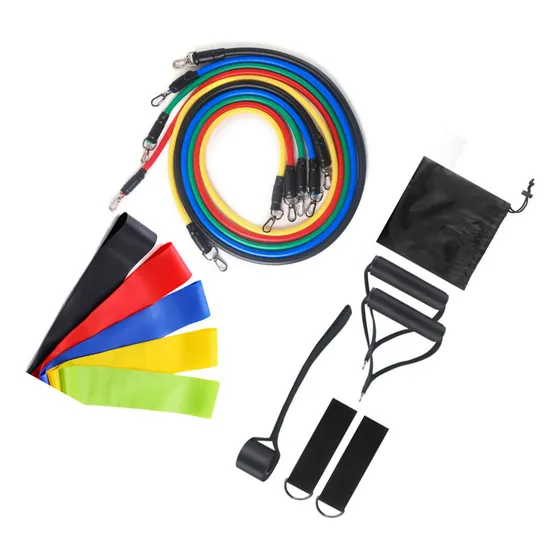 Cinta Elástica Para Hacer Ejercicio, 16 Unidades, 5 Colores,