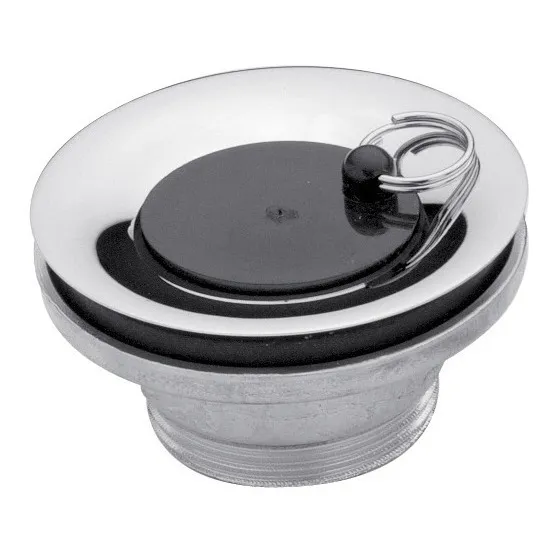 Desagüe P/bañera 1 1/4'' Fv 0355.02-d P/conexión De Plástico Color Plateado