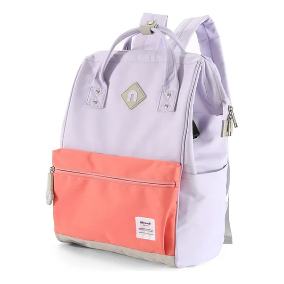 Himawari - Mochila Escolar O De Viaje Porta Laptop - Violeta