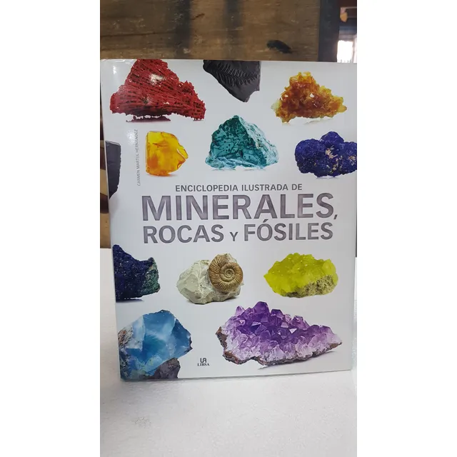 Libro Enciclopedia Ilustrada Minerales, Rocas Y Fósiles