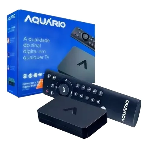 Conversor E Gravador Digital Full Hd Dtv-9000 Aquario 