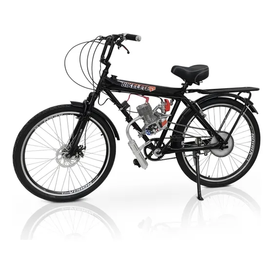 Bike Motorizada Mode X 100cc Montada Aro 26 Quadro Reforçado
